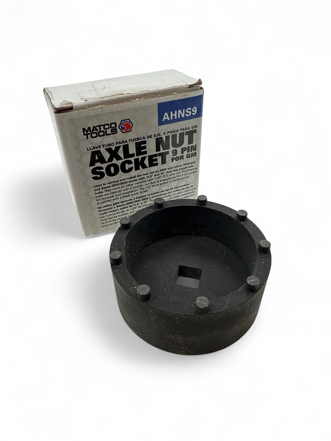 shoco★ Matco 9 Pin Axle Nut Socket, AHNS9