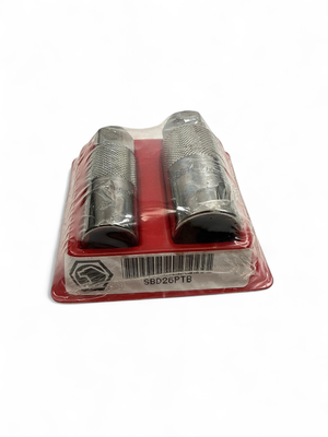 Matco 3/8" Drive 2 Pc SAE 6 Point Chrome Spark Plug Socket Set, SBD26PTB