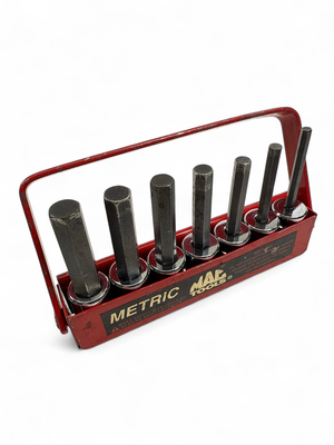 Mac Tools 7 Pc 3/8” Drive Allen Socket Set,(4-10mm)
