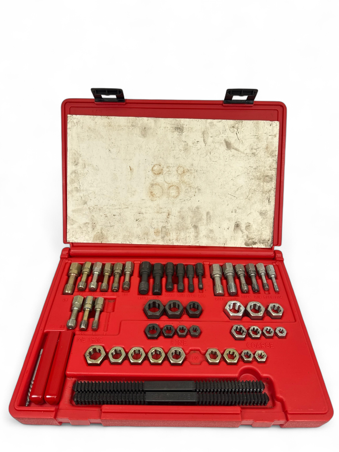 Mac Tools 46 PC. Rethreading Tap and Die Set, TRCOMBO