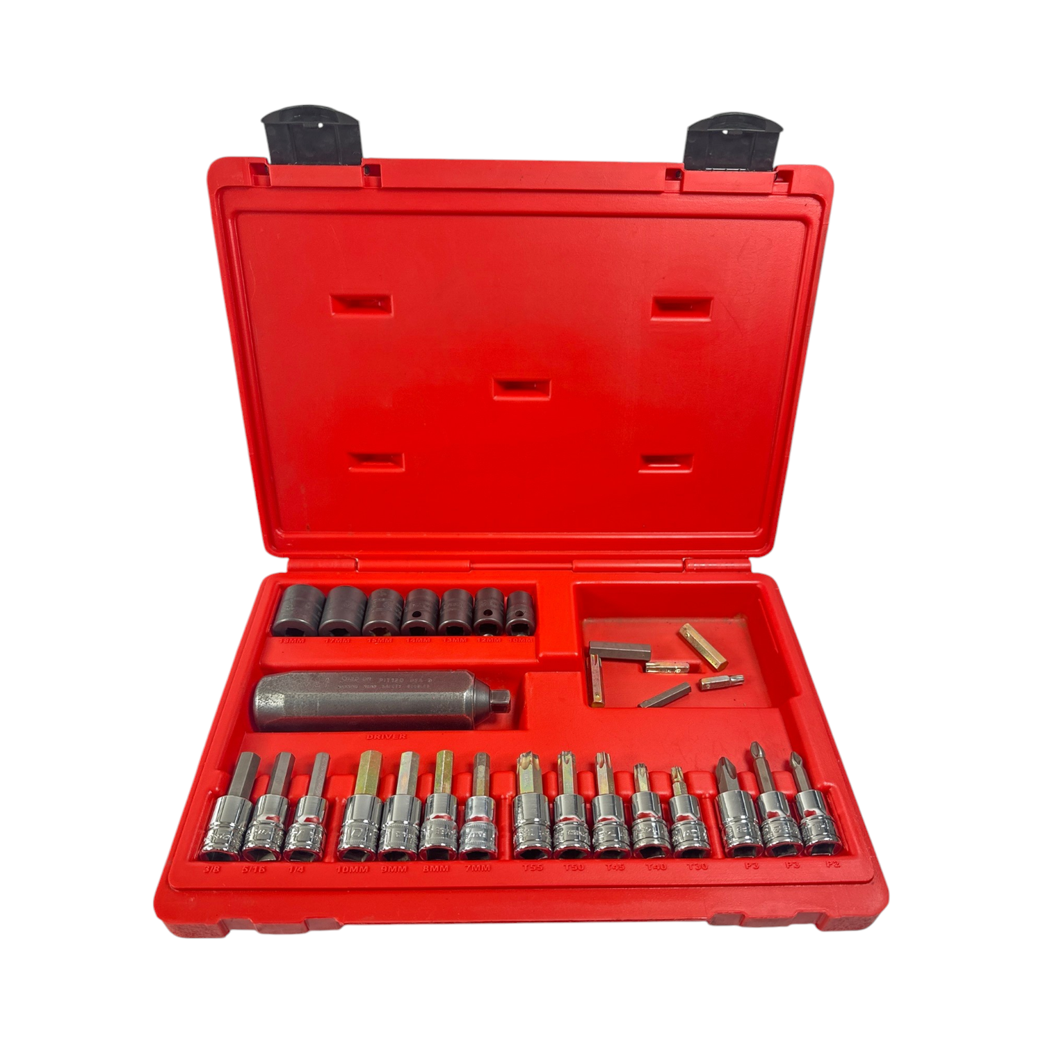 Snap On 29 Pc 3/8" Drive Impact Driver Set, 234EPIT