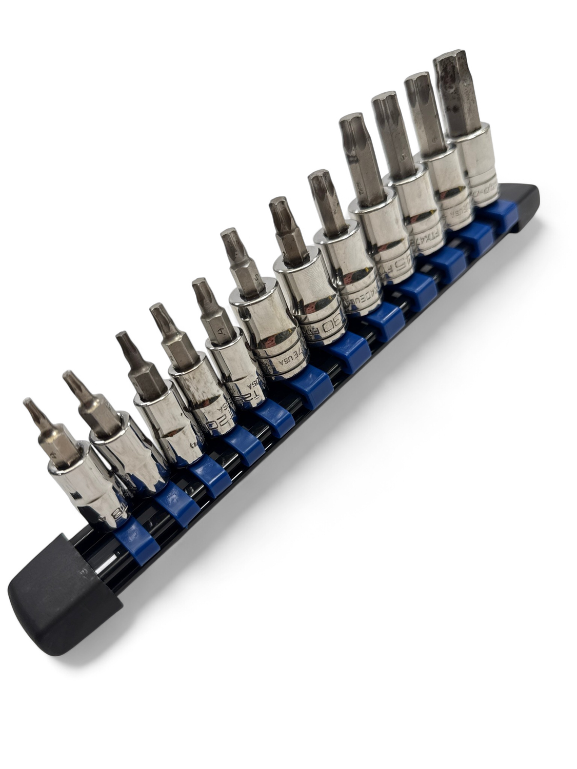 Snap On 12 Pc. Combination Drive Torx Bit Standard Socket Set (T8-T55 ...