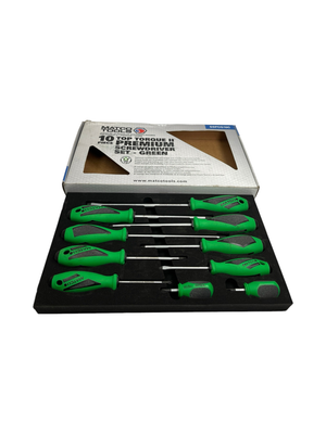 Matco 10pc Green Screwdriver Set, SSPCG10C