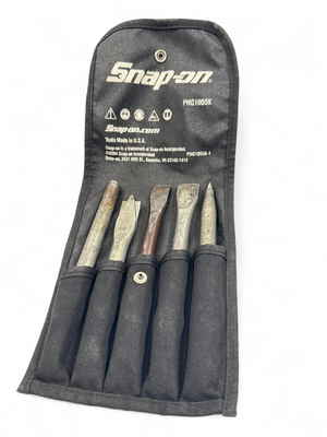 Snap On 5 pc Air Hammer Bit Set, PHG1055BK Snap On 5 pc Air Hammer Bit Set, PHG1055BK