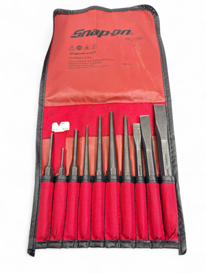 Snap On 11 Pc. Punch & Chisel Set, PPC710BK Snap On 11 Pc. Punch & Chisel Set, PPC710BK