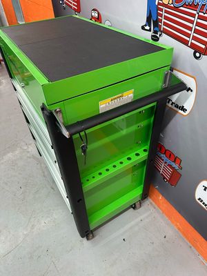Cornwell 34” 5-Drawer Sliding Top Cart
