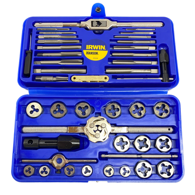 Irwin Hanson 41 Piece Metric Tap & Die Super Set, 26317