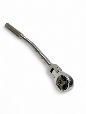 SK Tools USA 3/8" Drive, 10-3/4" Long, Bent Handle Flex-Head Professional Ratchet, 45875