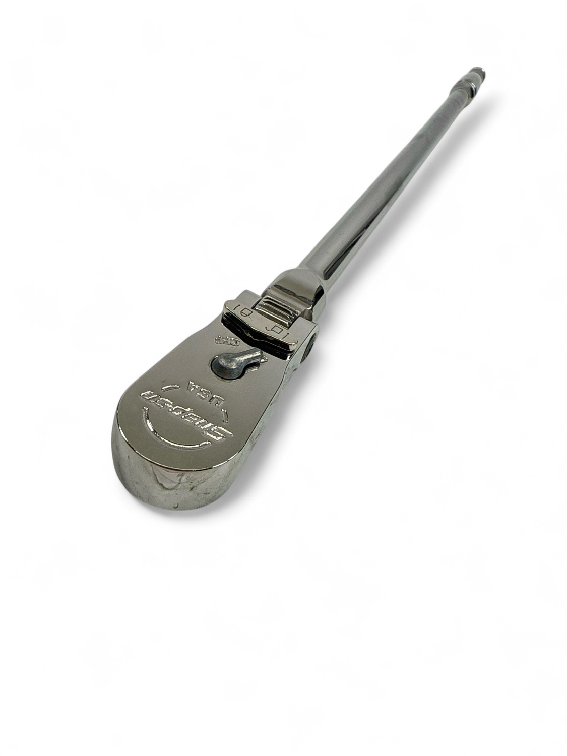 Snap On 3/8" Drive Dual 80® Technology Extra-Long Handle Locking Flex-Head Ratchet, FLLX80