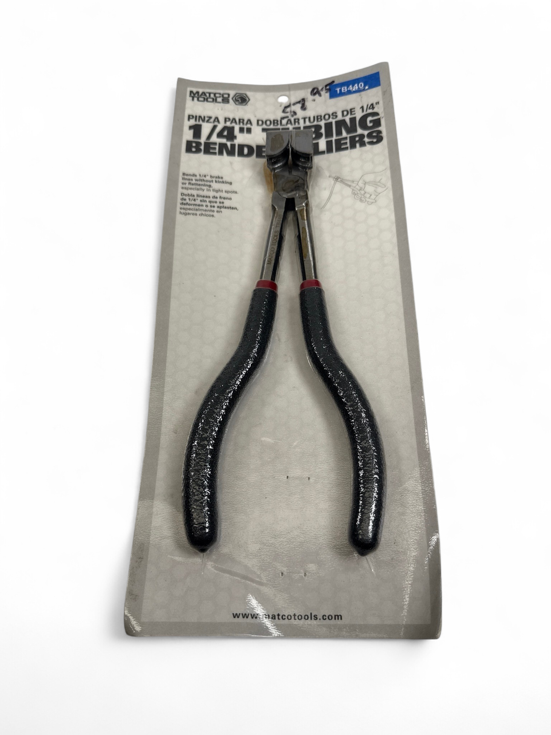 Matco Tools 1/4” Tubing Bender Pliers, TB440