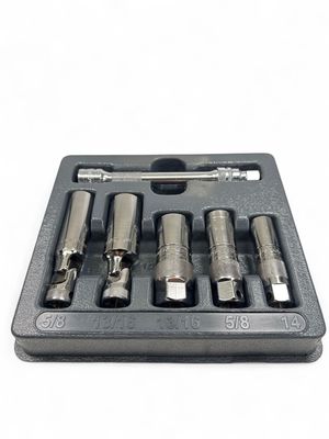 Snap On 6 Pc. 3/8" Drive Essential Spark Plug Socket Set, 206ESSPKPLG