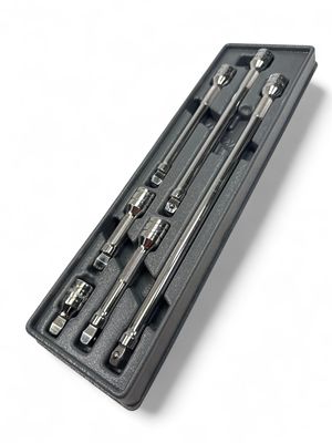 Snap On 3/8” Drive 6pc Wobble Extension Set, 206AFXW