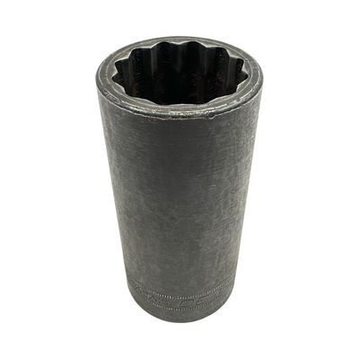 Snap On 1/2 Snap On 1/2" Drive 12-Point Metric 33 mm Flank Drive® Deep Axle Nut Impact Socket, SIMDM330