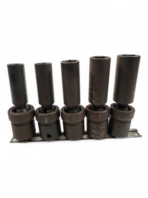 Snap On 5 Pc 1/2” Drive SAE Deep Impact Swivel Socket, (1/2 - 3/4”)