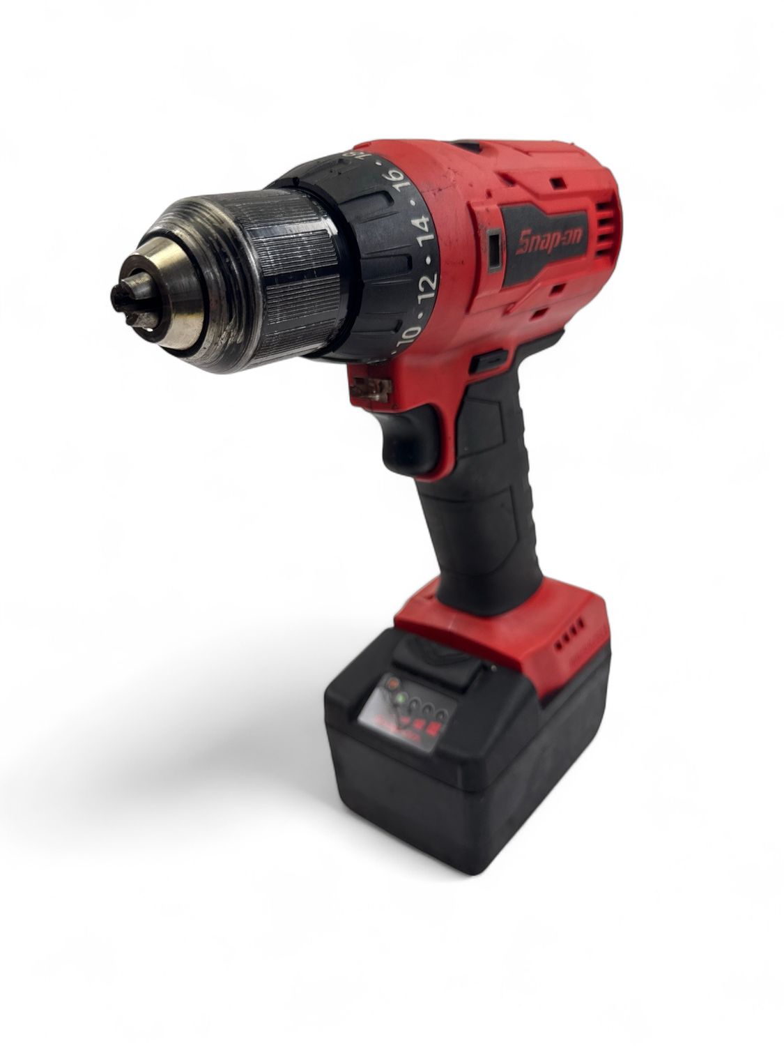Snap On 18 V 1/2" MonsterLithium Cordless Hammer Drill (W/ Battery) (Red), CDR9015