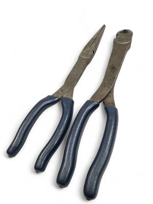 Snap On 2 Pc Heavy Duty Plier Set, 312CF & 911ACF