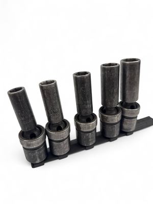 Snap On 5 Pc 1/2” Drive SAE Deep Impact Swivel Socket, (1/2 - 3/4”)