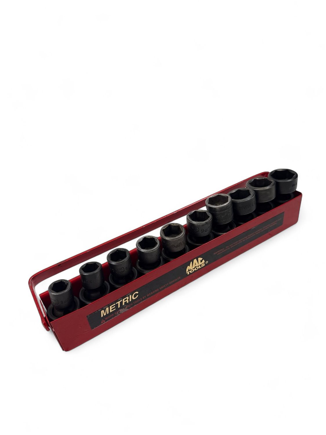 MAC Tools 10-PC. 3/8" Drive Metric Shallow Universal Impact Socket Set - 6-PT, SXUPDM106TRA