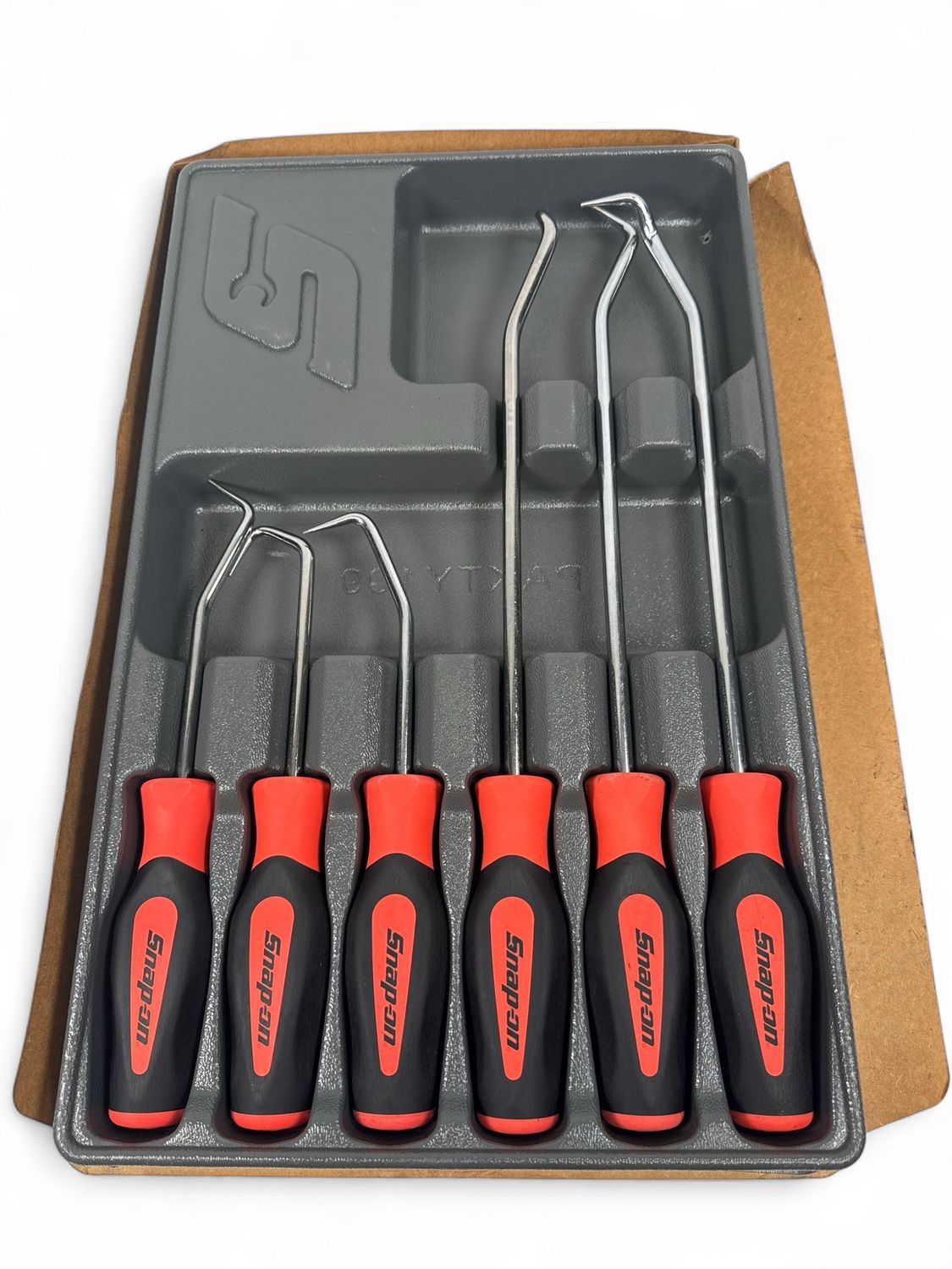 Snap On 6 pc Soft Grip Radiator Hose Pick Set (Orange), SGRHT6BO