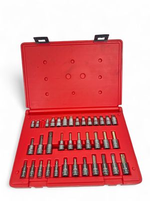 Snap On 36 Pc. Combination Drive Socket Driver Set, 237HEXTORXST