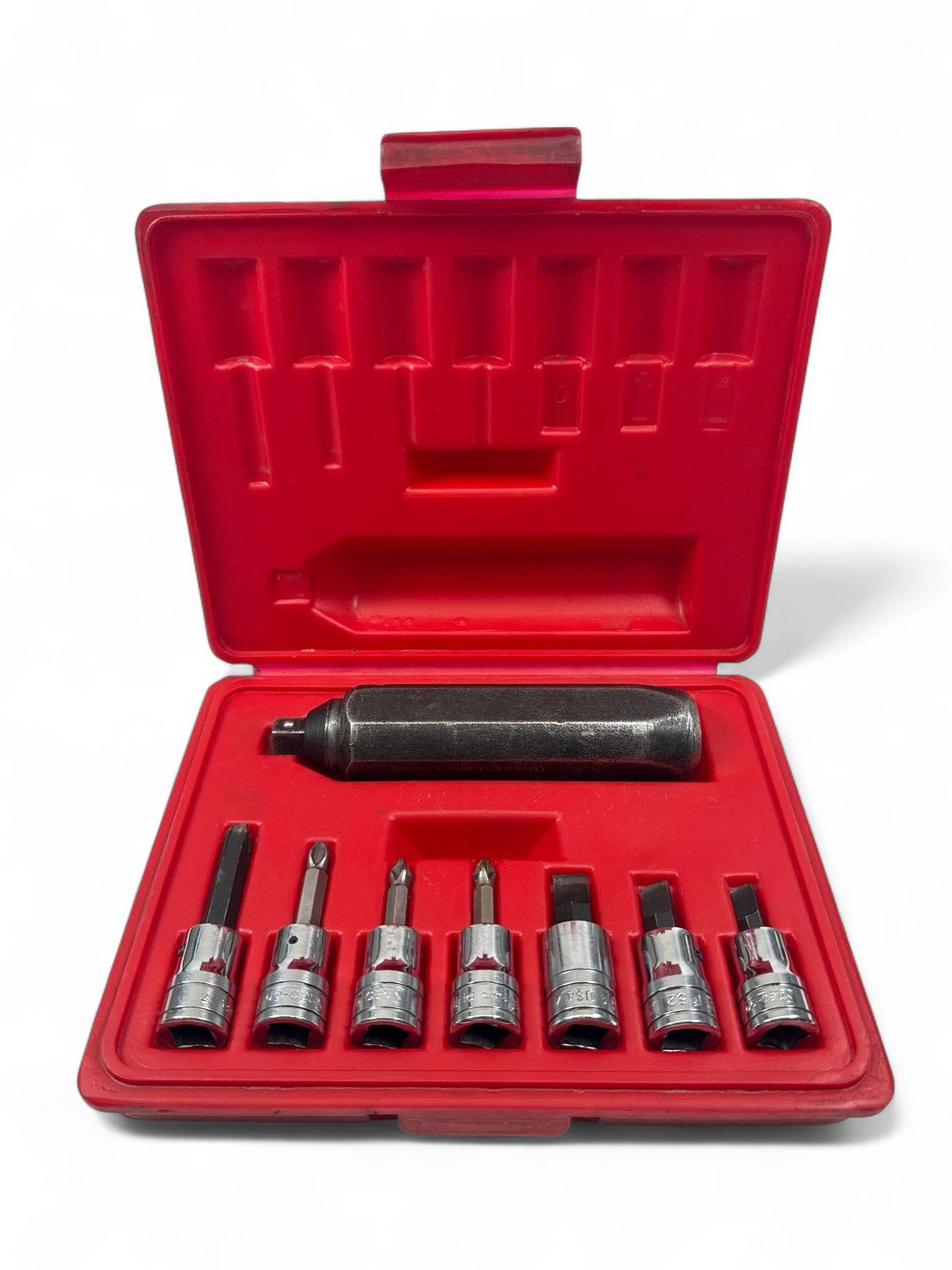 Snap On 8 pc 3/8" Drive Impact Driver Set, 208PIT