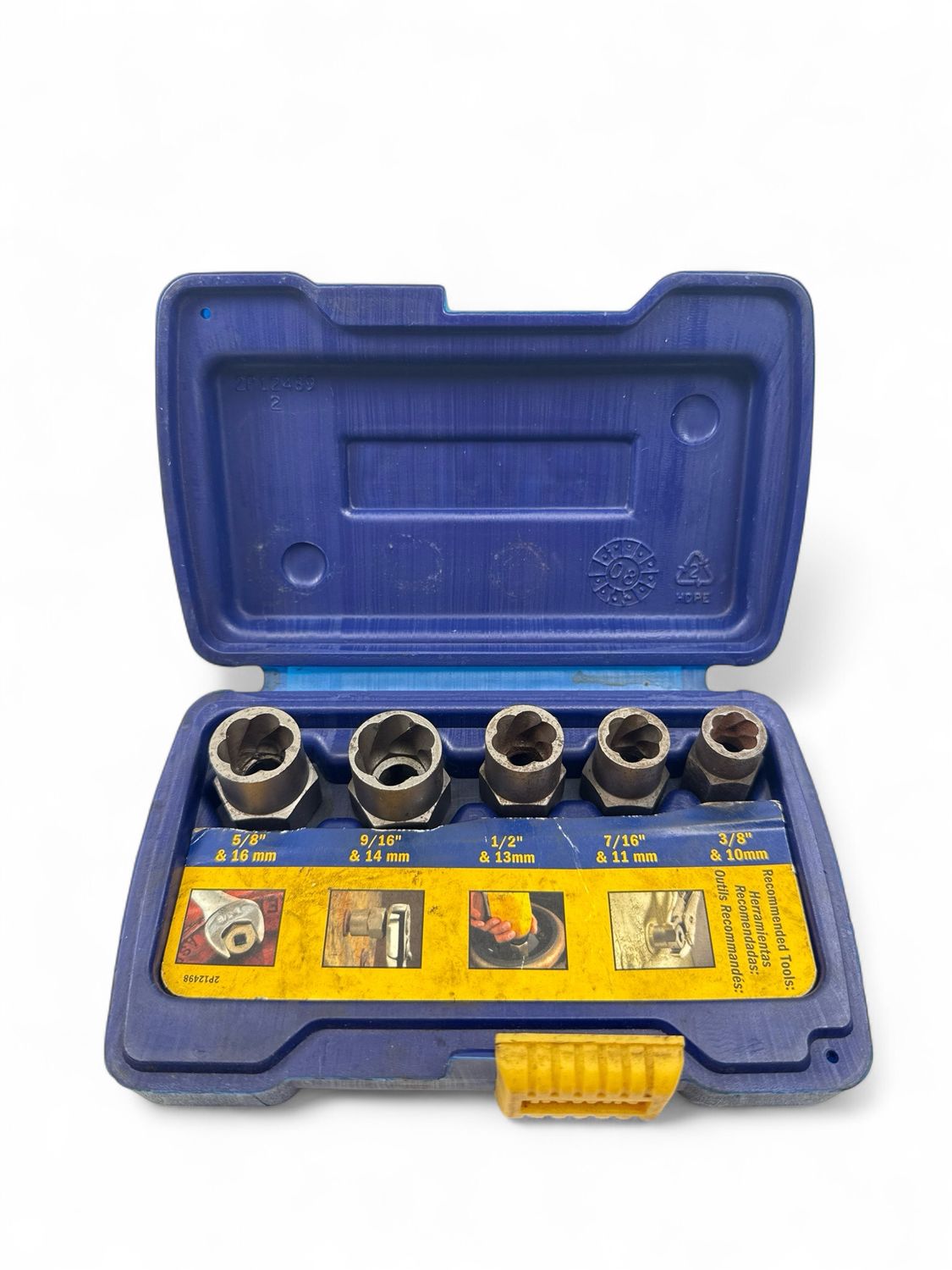 Irwin 5 Pc. Bolt Extractor Set, 394001