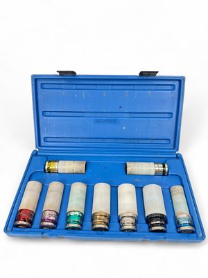 Cornwell 9pc 1/2” Drive Thin Wall Impact Socket Set, CBS-9TWNPSR