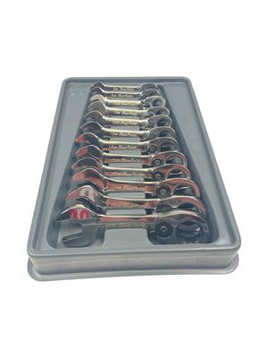 Blue Point 12 pc Metric 15° Offset Short Ratcheting Combination