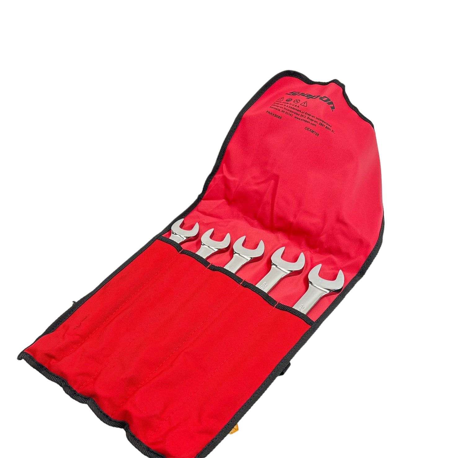 Snap On 5 pc 12-Point Metric Flank Drive® Combination Wrench Set (20–24 mm), OEXM705