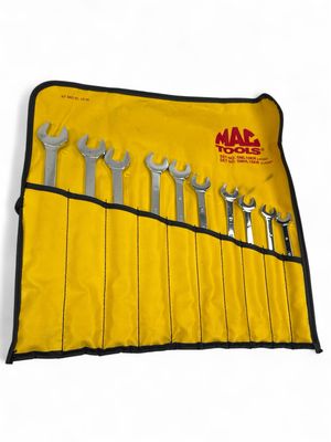 Mac Tools 10-PC. Metric Knuckle Saver Combination Wrench Set, (10-19), SML10KR