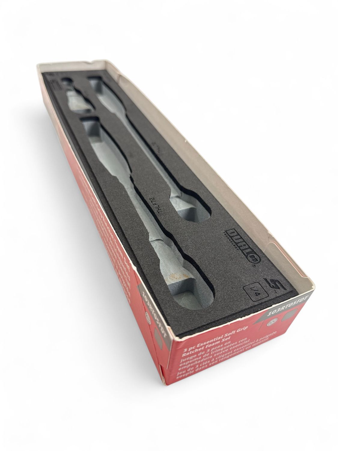 Snap On 3 pc Essential Soft Grip Ratchet Foam (FOAM ORGANIZER ONLY) 103RT05FDT