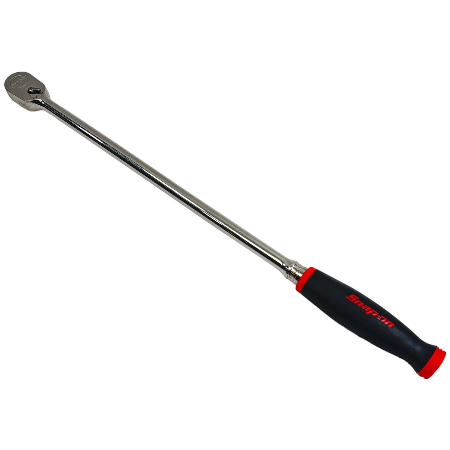 Snap On 3/8" Drive Dual 80® Technology Soft Grip Extra-Long Handle Ratchet (Red), FHLL80