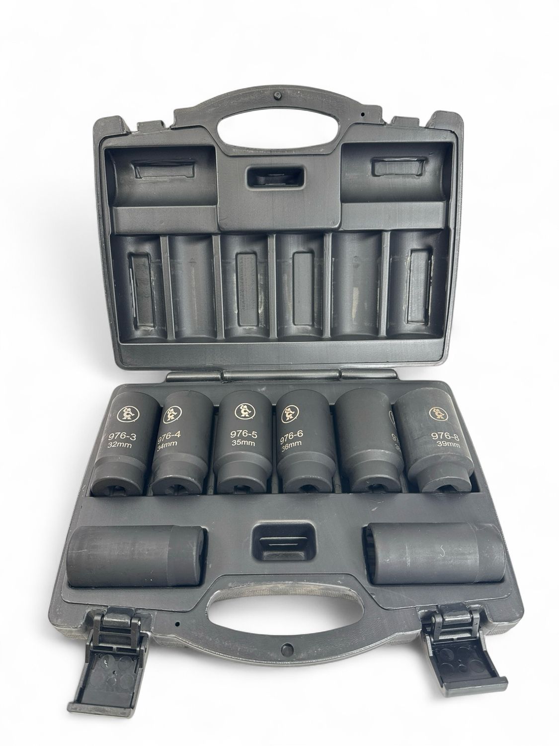 Cornwell 8pc 12-Point Metric Axle Nut Socket Set, HR976