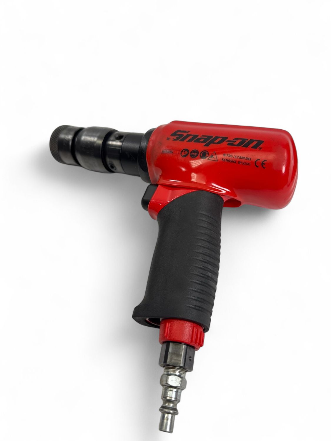 Snap On Heavy-Duty Short Barrel Air Hammer (3,500 BPM) (Red), PH3045A ...