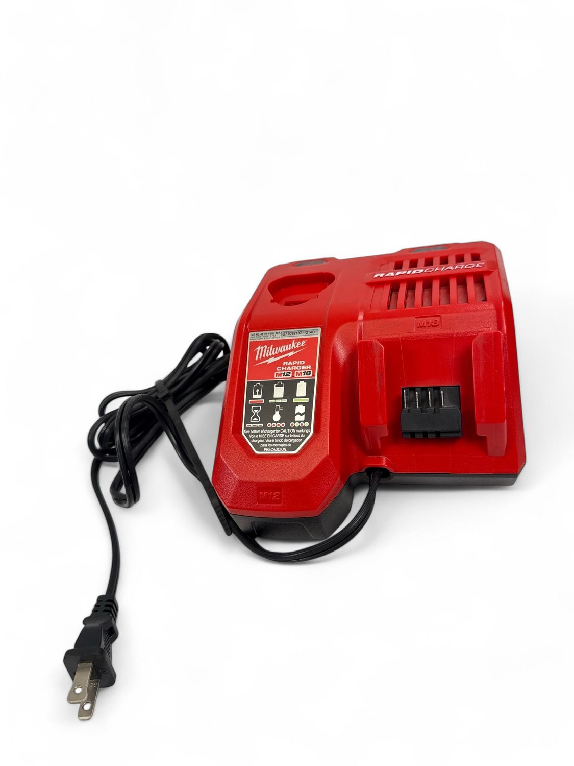 Milwaukee M12 & M18 Rapid Battery Charger, 48-59-1808