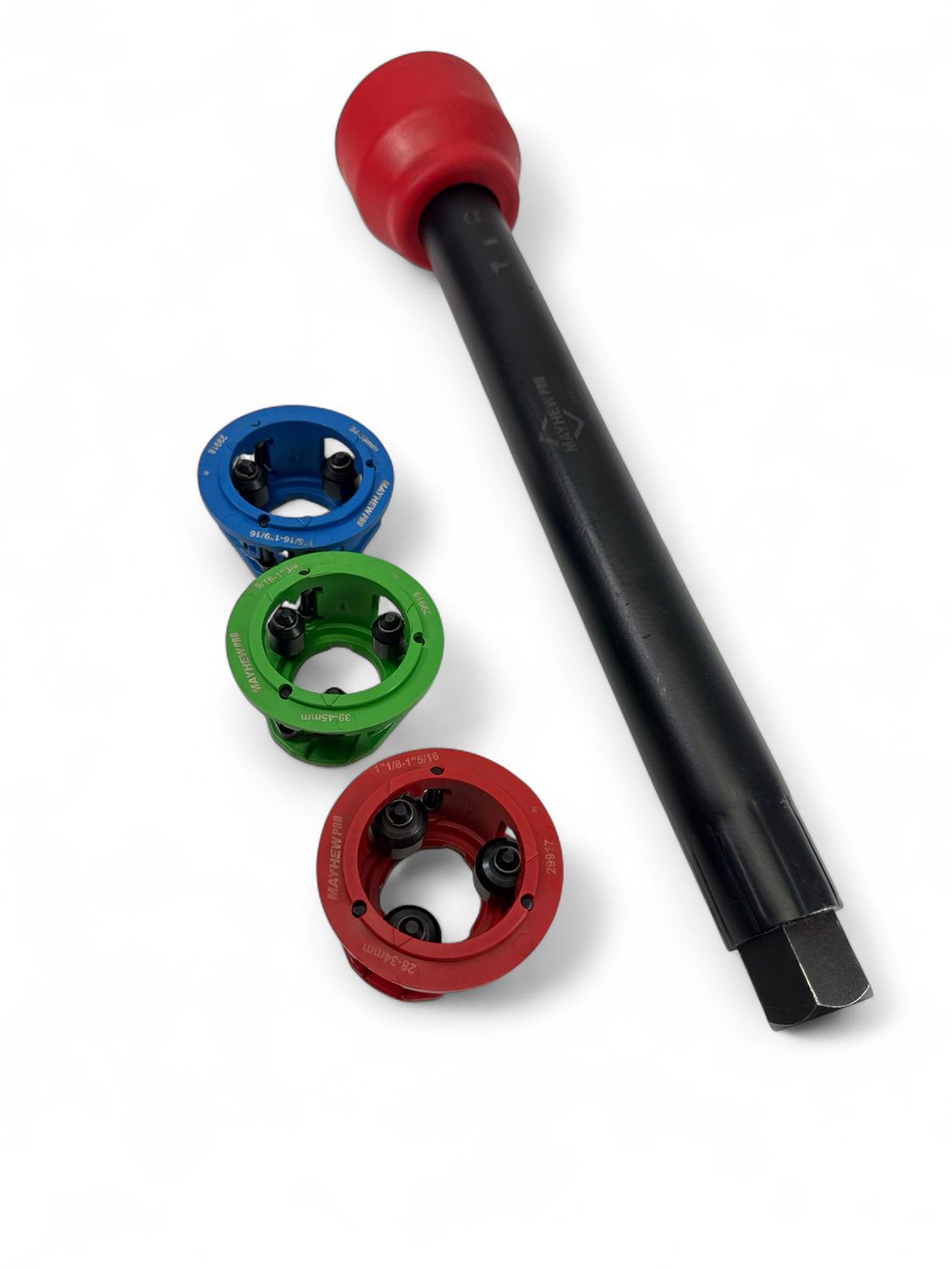 Mayhew Tools 3pc. Interchangeable Inner Tie Rod Tool Kit, 29912