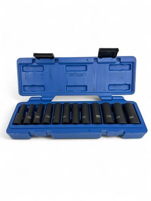 Cornwell 12pc 3/8” Drive Deep Metric Impact Socket Set, CBPI2LMM