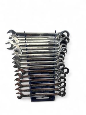 GearWrench Metric 16pc Combination Ratcheting Wrench Set, 9602