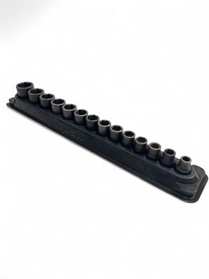 Snap On 14 Pc. 3/8" Drive 6-Point Metric Flank Drive Shallow Impact Socket Set (8-24 mm) 214IMFMYA
