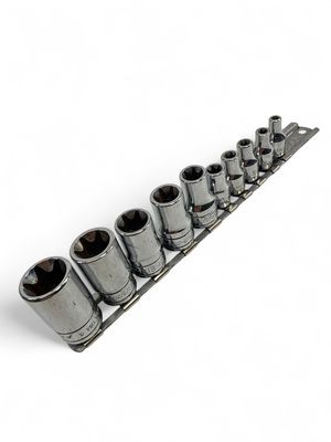 Snap On 10 pc Combination Drive TORX Shallow Socket Set (E4-E18), 210AFLEY