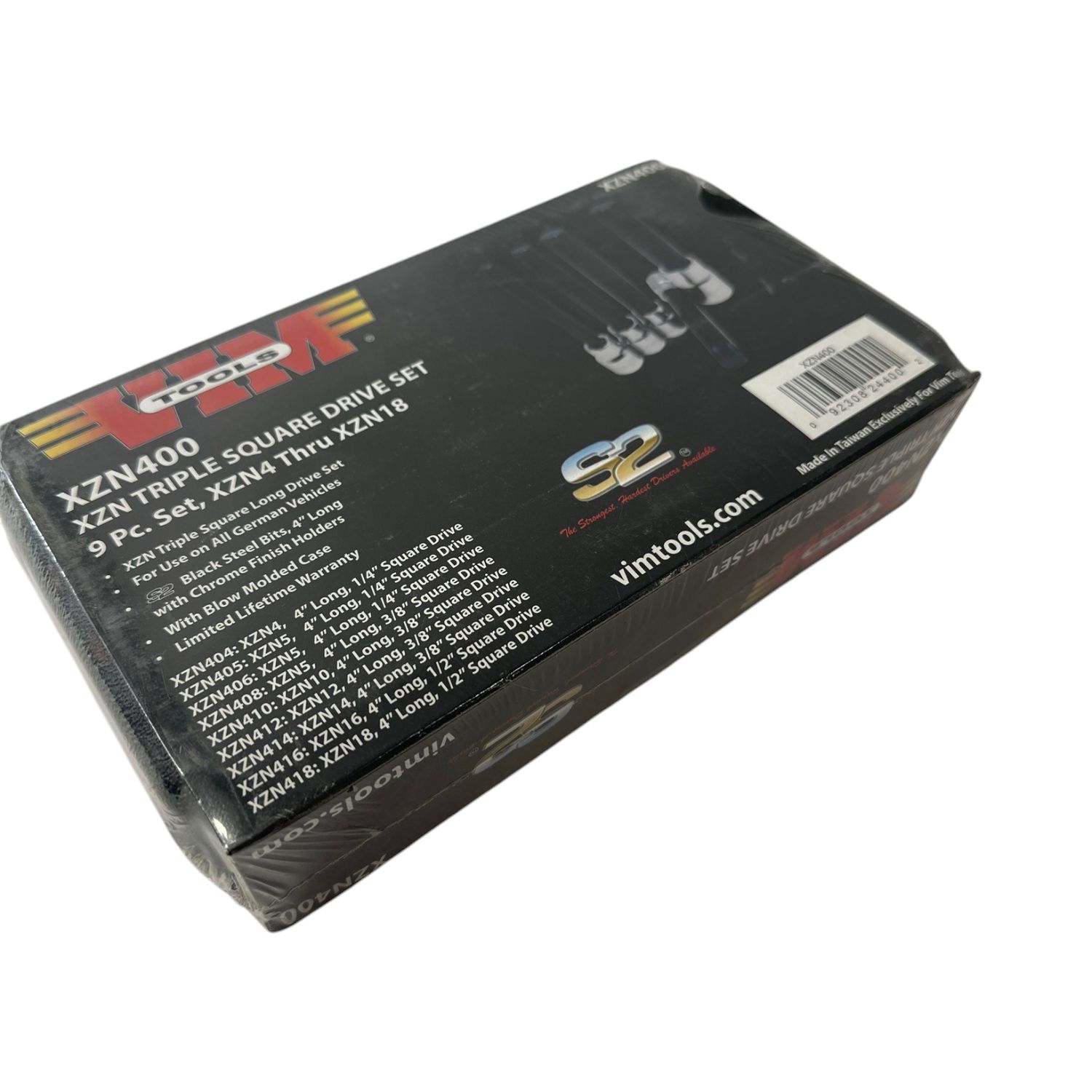 VIM Tools XZN Triple Square 9 Pc Set, XZN400