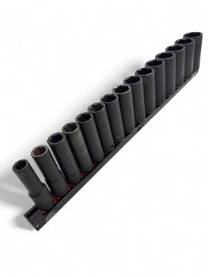 MAC Tools 15pc 3/8" Drive Metric Deep Impact Socket Set, SXDPM156BRPT