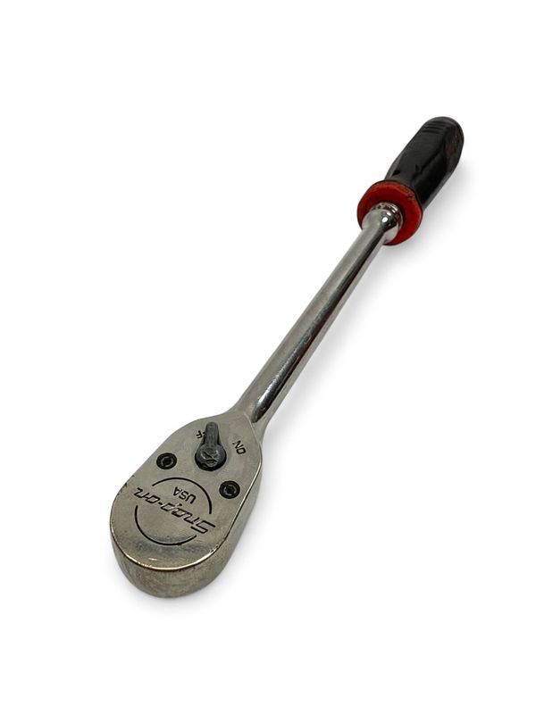 Snap On 3/8" Drive Dual 80 Technology Soft Grip Long Handle Ratchet, FHL936