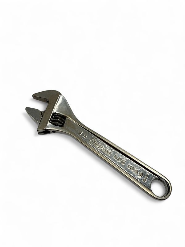 Snap On 6" Adjustable Wrench, AD6