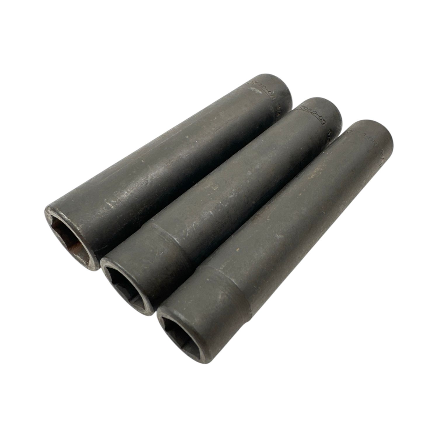 Snap On 3pc 1/2" Drive 6-Point SAE Flank Drive® Extra Deep Impact Socket Set