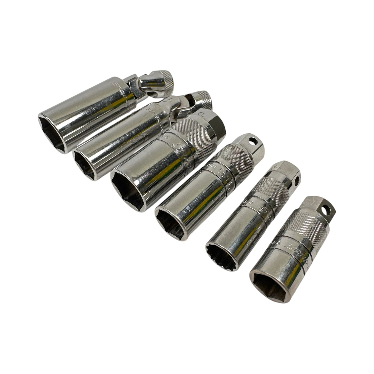 Snap On 6pc Flank Drive® Spark Plug Socket Set