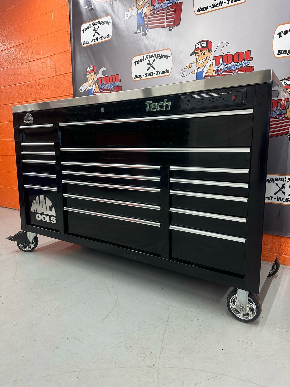 MAC Tools Tech Series 18-Drawer Workstation - Galaxy Black, T6725P-BK