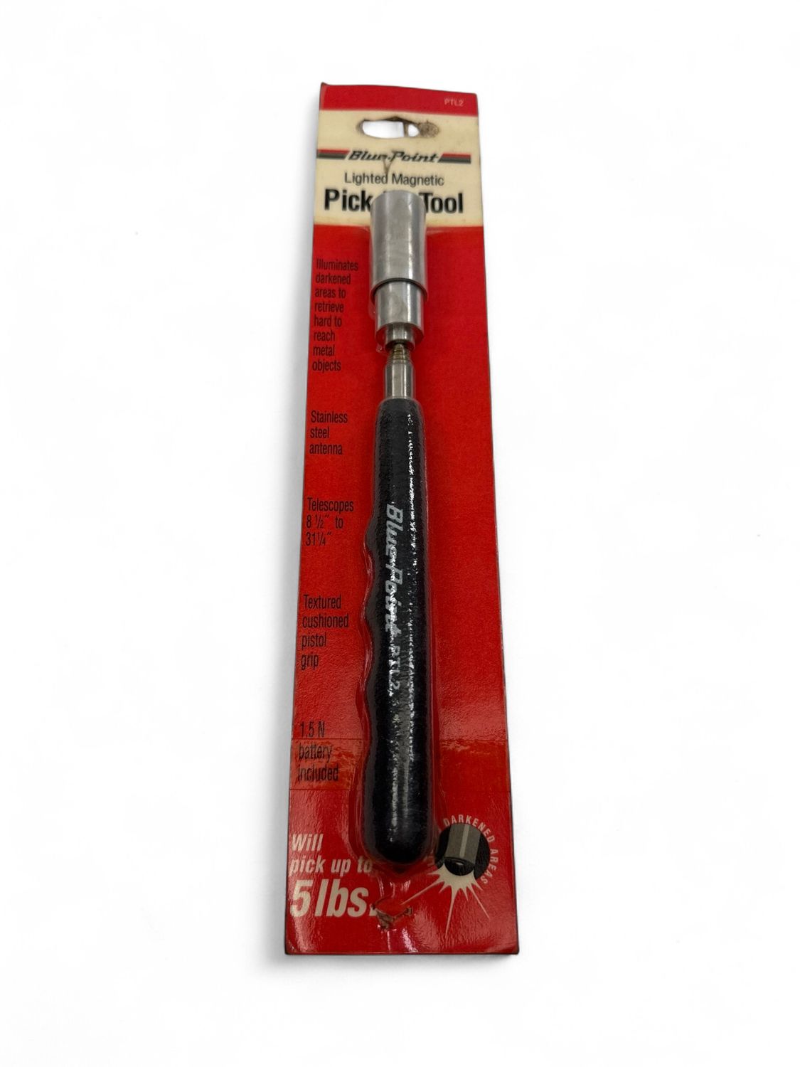 Blue Point Lighted Magnetic Pickup Tool, PTL2