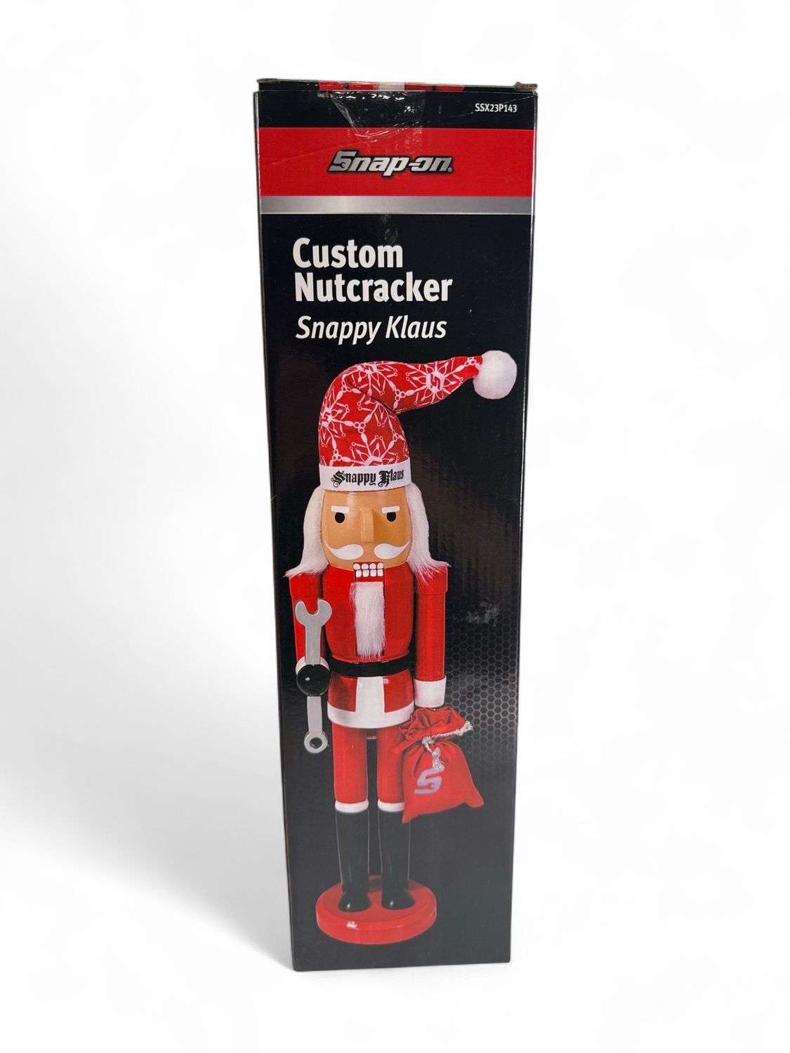 Snap On Custom Nut Cracker, Snappy Klaus, SSX23P143
