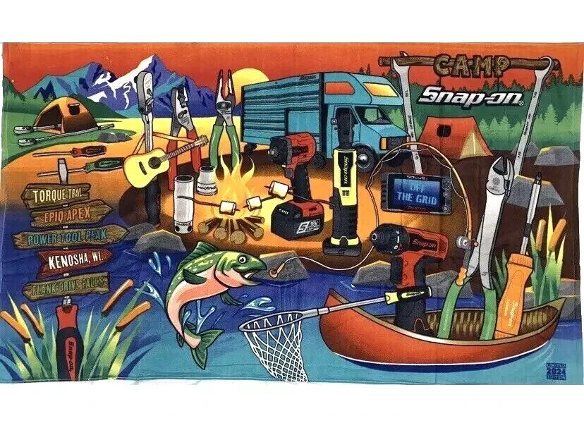 Snap On 2022 Beach Towel